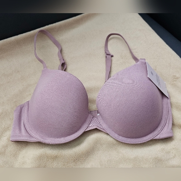 Auden Other - Auden Light Purple "The Everyday" Demi Coverage, Lightly Lined T-shirt Bra. NWT